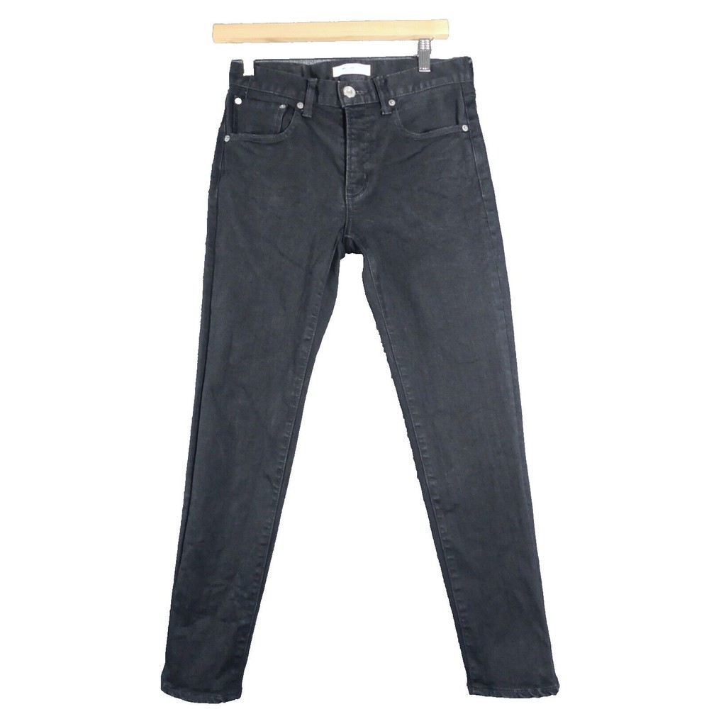 Moussy Vintage Women's 26 Jeans Black Mid Rise Skinny $325